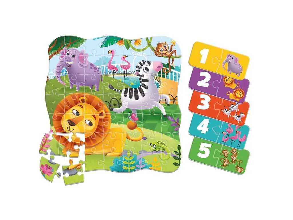 Пазли VLADI TOYS "2 in 1. Zoo" RK1140-06 - фото 5