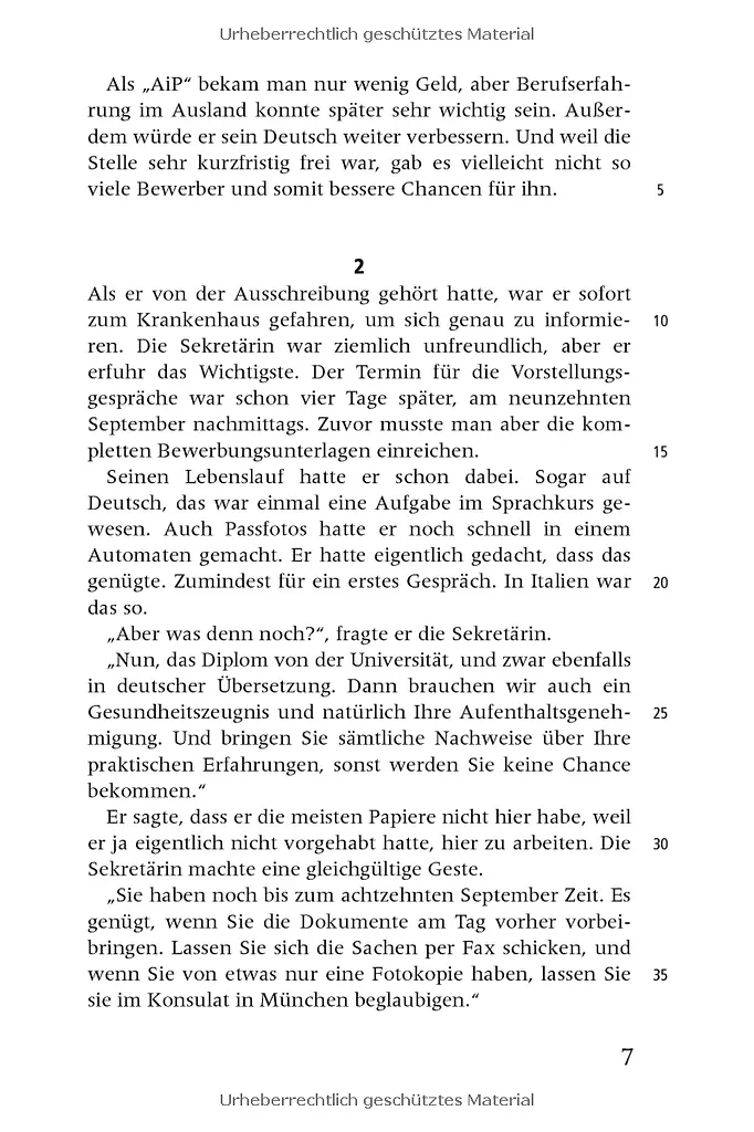Der Taubenfutterer und andere Geschichten. Niveaustufe B1 Leseheft - фото 5