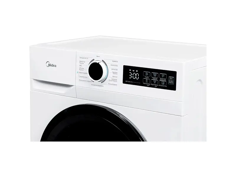 Пральна машина автоматична Midea MF110W80B/W-UA - фото 2