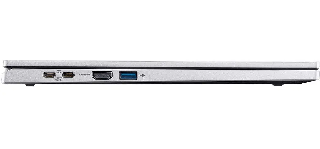 Ноутбук Acer Aspire Go AG15-41P 15.6 FHD IPS, AMD R5-7535HS, 32GB, F1TB, UMA, Lin, сріблястий (NX.J7FEU.009) - фото 5