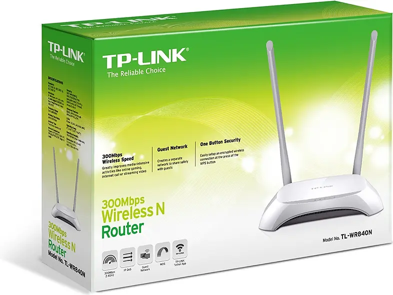 Маршрутизатор TP-LINK TL-WR840N - фото 4