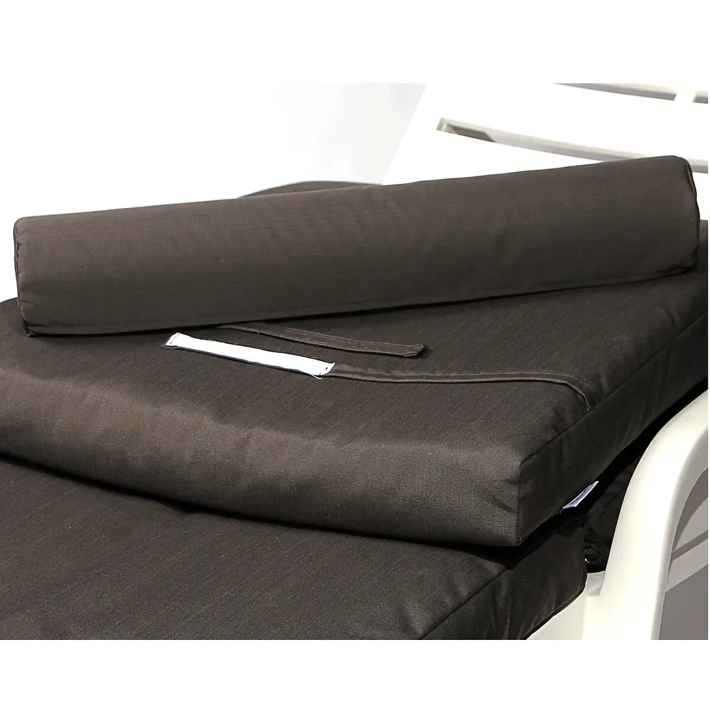 Матрас для шезлонга Ost-Fran Confort 2700 антрацит, 195x60х8см. - фото 3