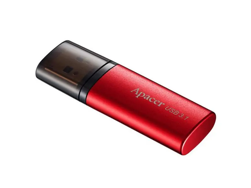 USB флеш накопичувач Apacer 64 GB AH25B USB 3.1 Red (AP64GAH25BR-1) - фото 2