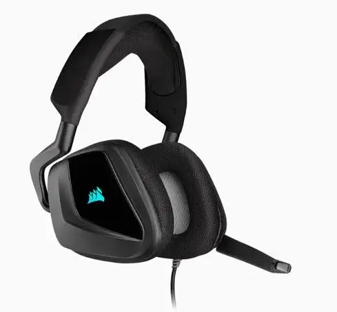 Гарнiтура Corsair Void RGB Elite USB Premium Gaming Headset with 7.1 Surround Sound Carbon (CA-9011203-EU) - фото 8