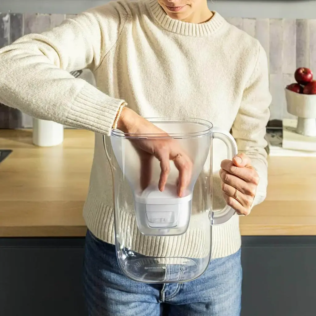Фільтр-глечик Brita Style Essential Mxpro сіро-блакитний + 2 картриджа (1057796) - фото 14