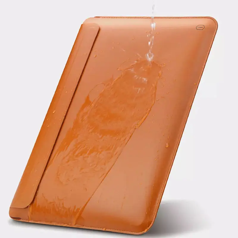 Чохол із підставкою SKIN PRO Portable Stand Sleeve 13.3" Коричневий Wiwu teh0029721 - фото 4