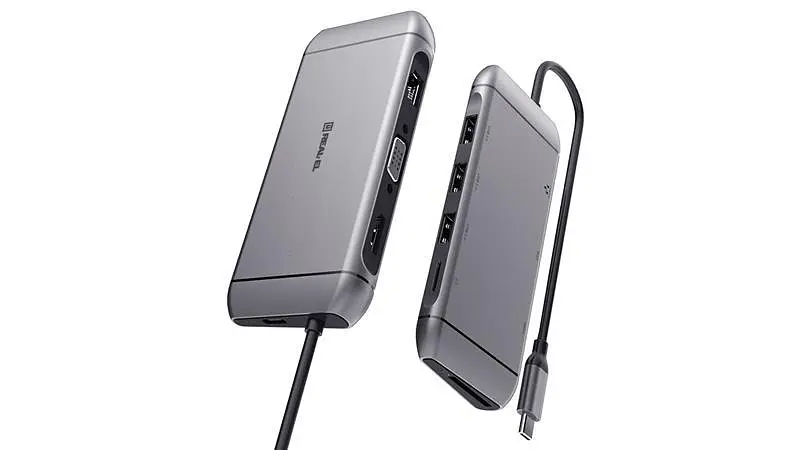USB-хаб Real-el CQ-900 3 ports - фото 3