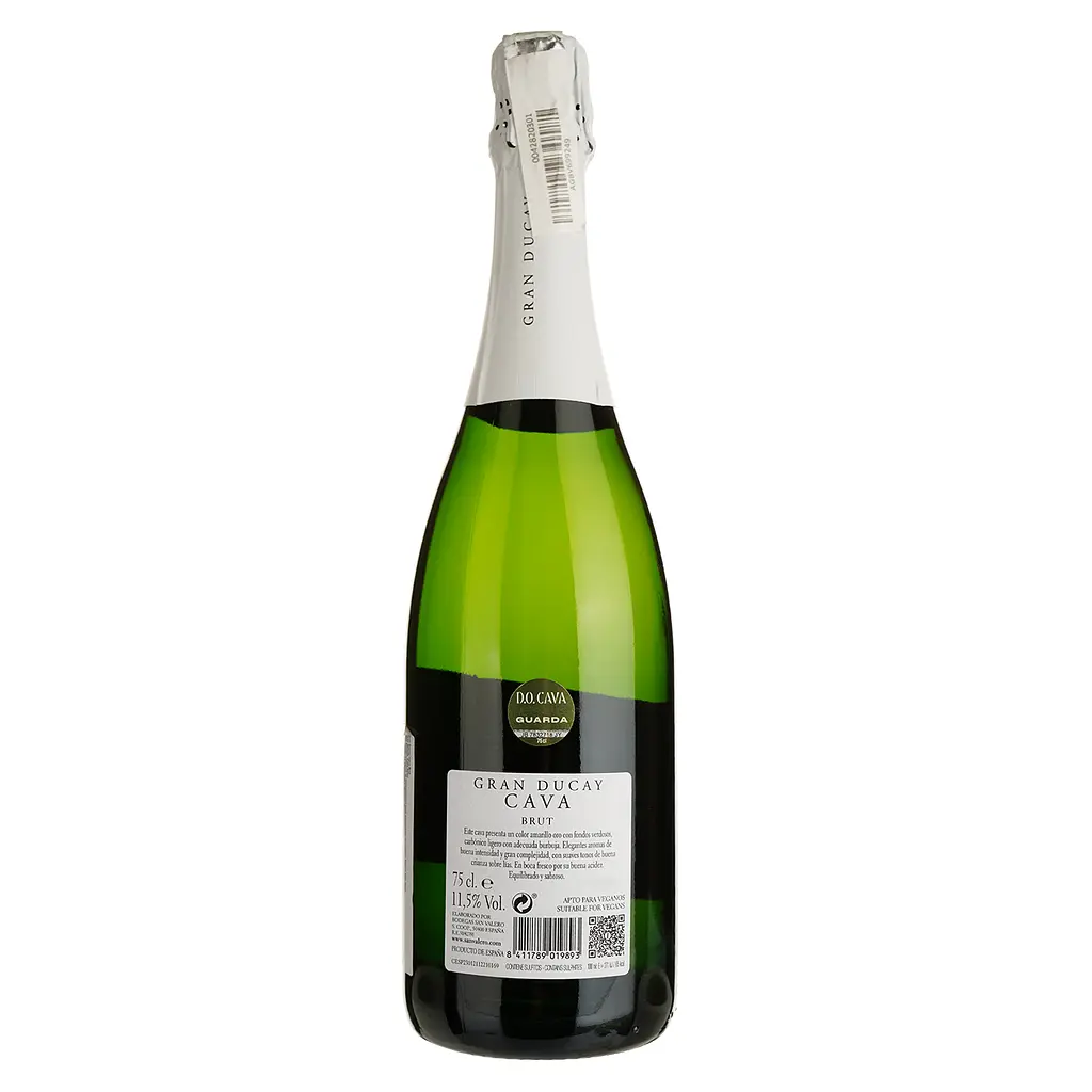Вино ігристе Gran Ducay Cava Brut біле брют 0.75 л - фото 2