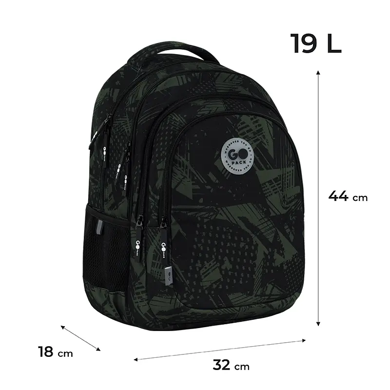 Рюкзак GoPack Teens 162L-3 Черный (GO26-162L-3) - фото 2