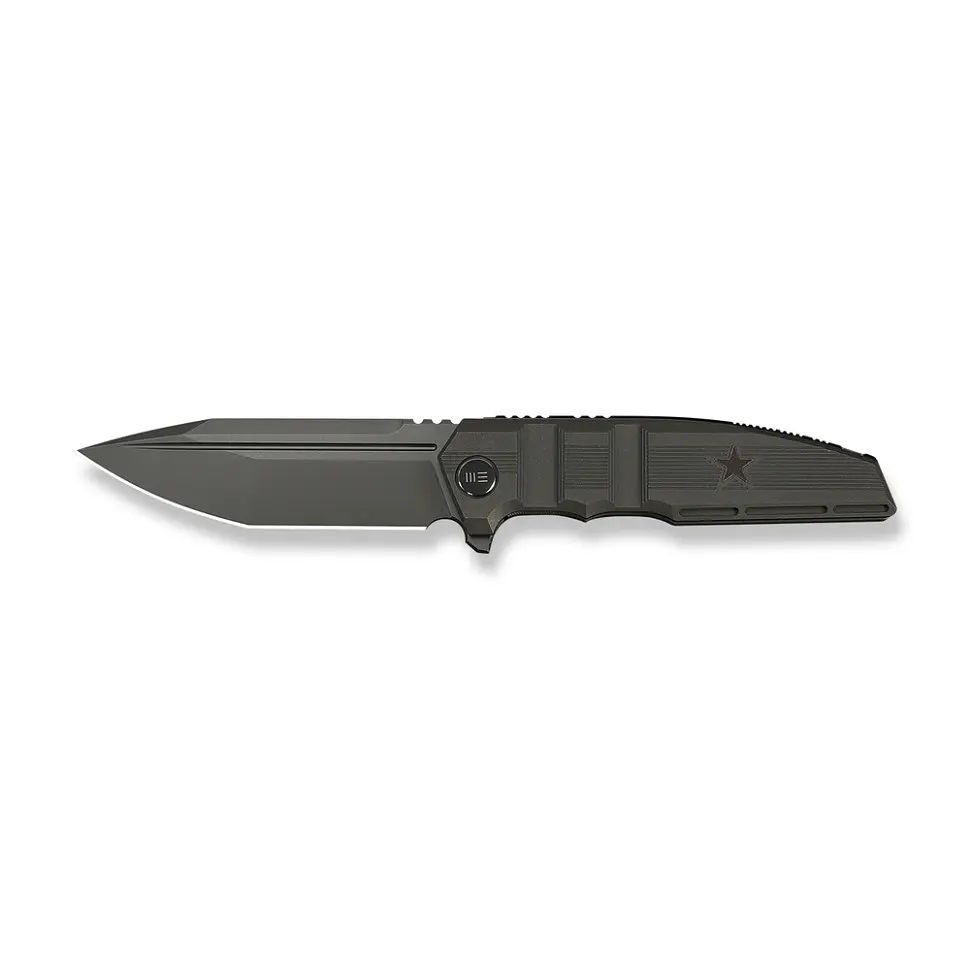 Ніж складаний туристичний Weknife Breach (9.8 см) Bohler M390 / Titanium вугільно-сірий - фото 8