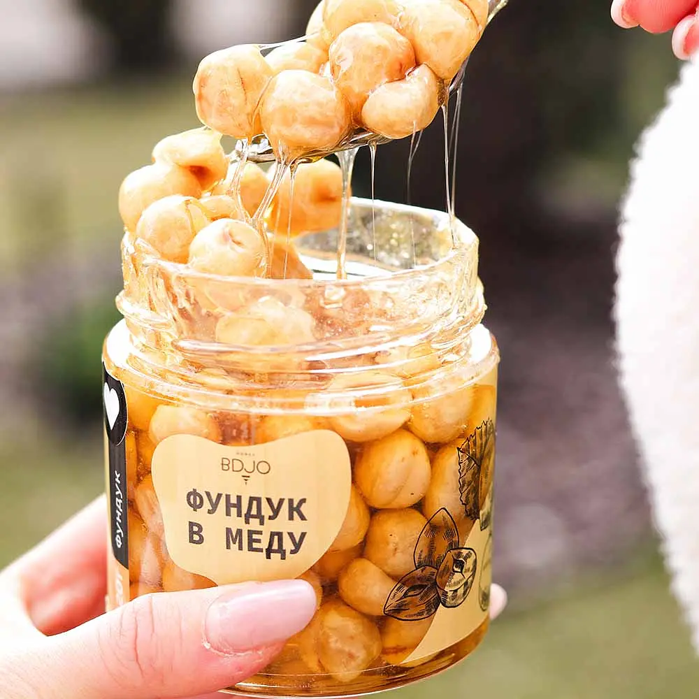 Фундук в меду BDJO 170 г - фото 7