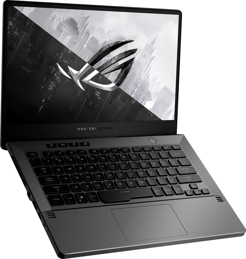 Ноутбук ASUS ROG Zephyrus G14 GA401QM-HZ335 14FHD IPS/AMD R7-5800HS/16/512F/NVD3060-6/noOS/Gray (90NR05S3-M08630) - фото 7