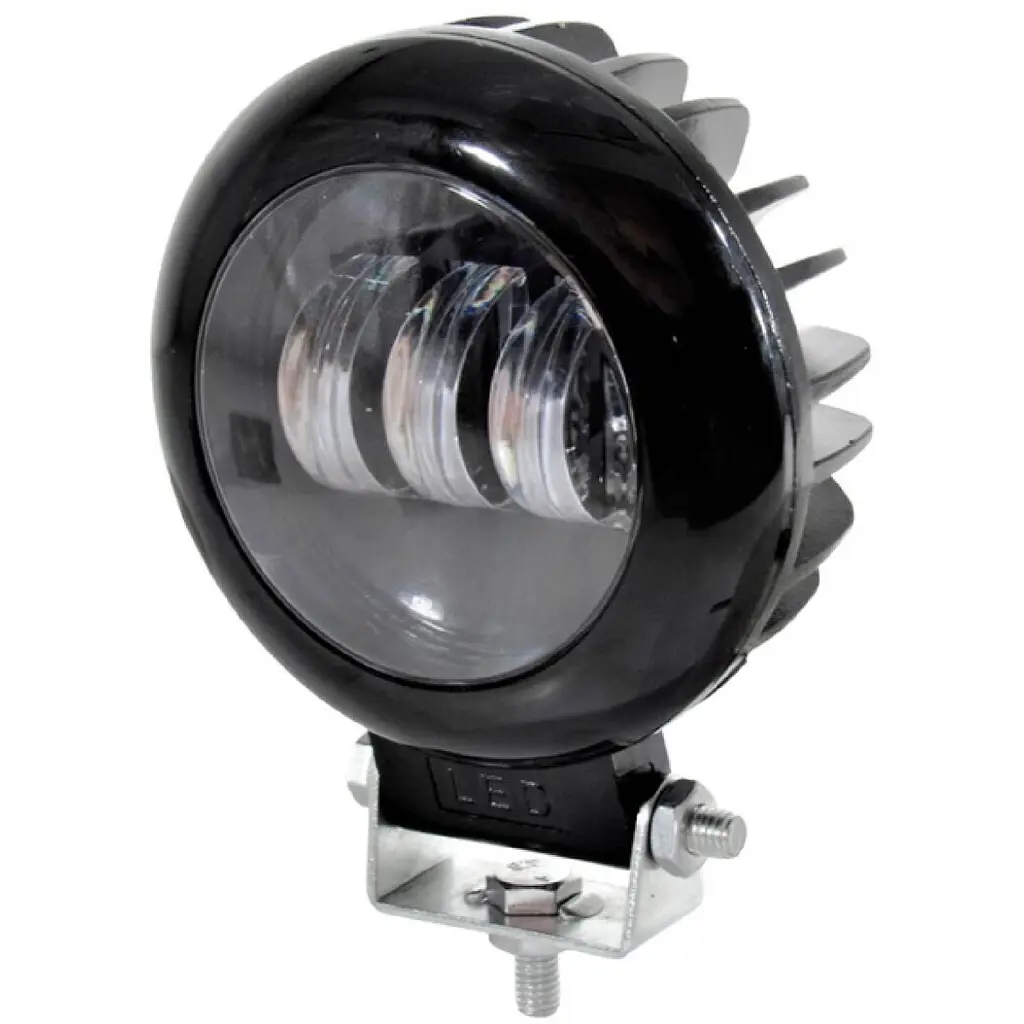 LED фара Brevia 10-30V 30W (3x10W) 2700lm Алюмінієвий корпус IP68 (10602QLX1) - фото 2