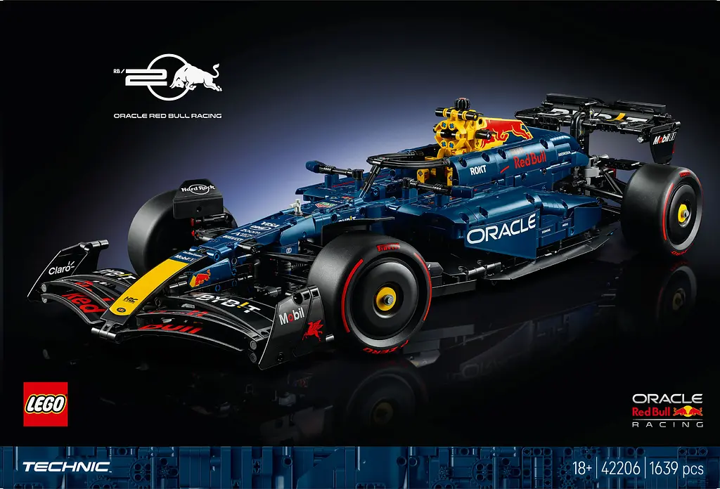 Конструктор LEGO Technic Автомобіль F1 Oracle Red Bull Racing RB20, 1639 деталей (42206) - фото 3