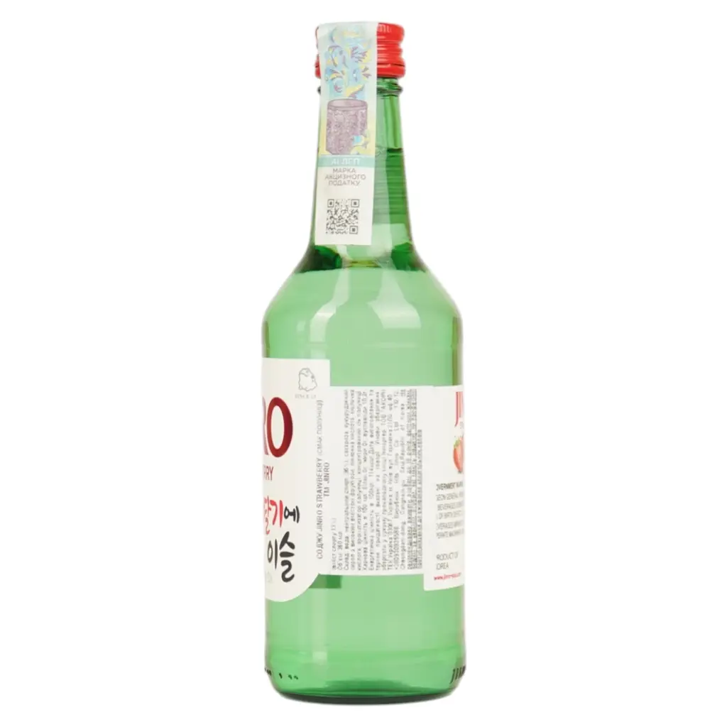 Соджу Jinro Strawberry Soju 13% 0.36 л (854453) - фото 2