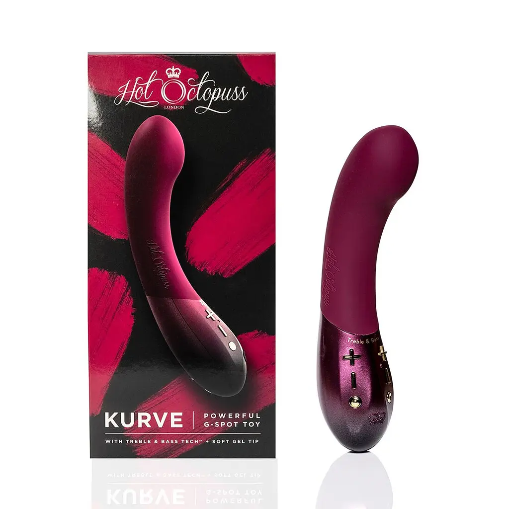 Вібратор Hot Octopuss KURVE - фото 9