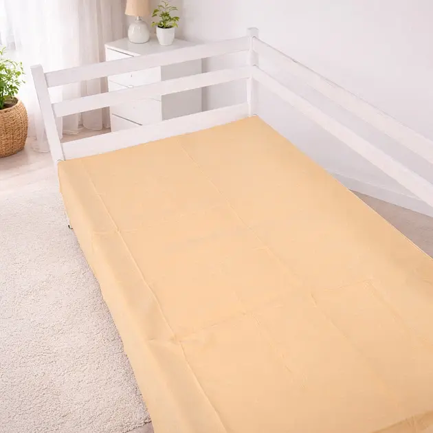 Дитяча постільна білизна JUNIOR Poplin beige flowers (2200012797310) - фото 3