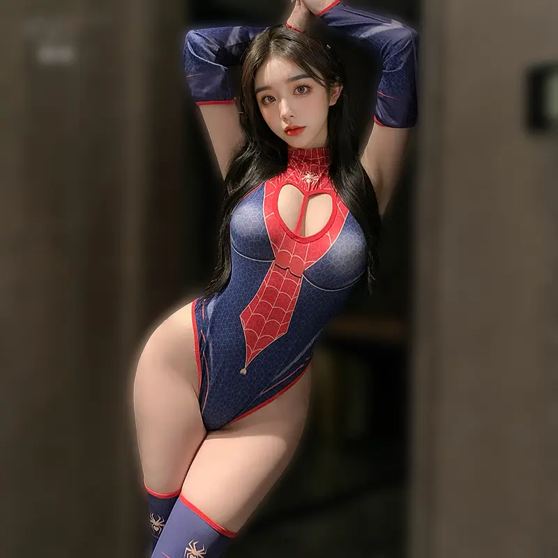 Сексуальний рольовий костюм «Spider» S-М Синій