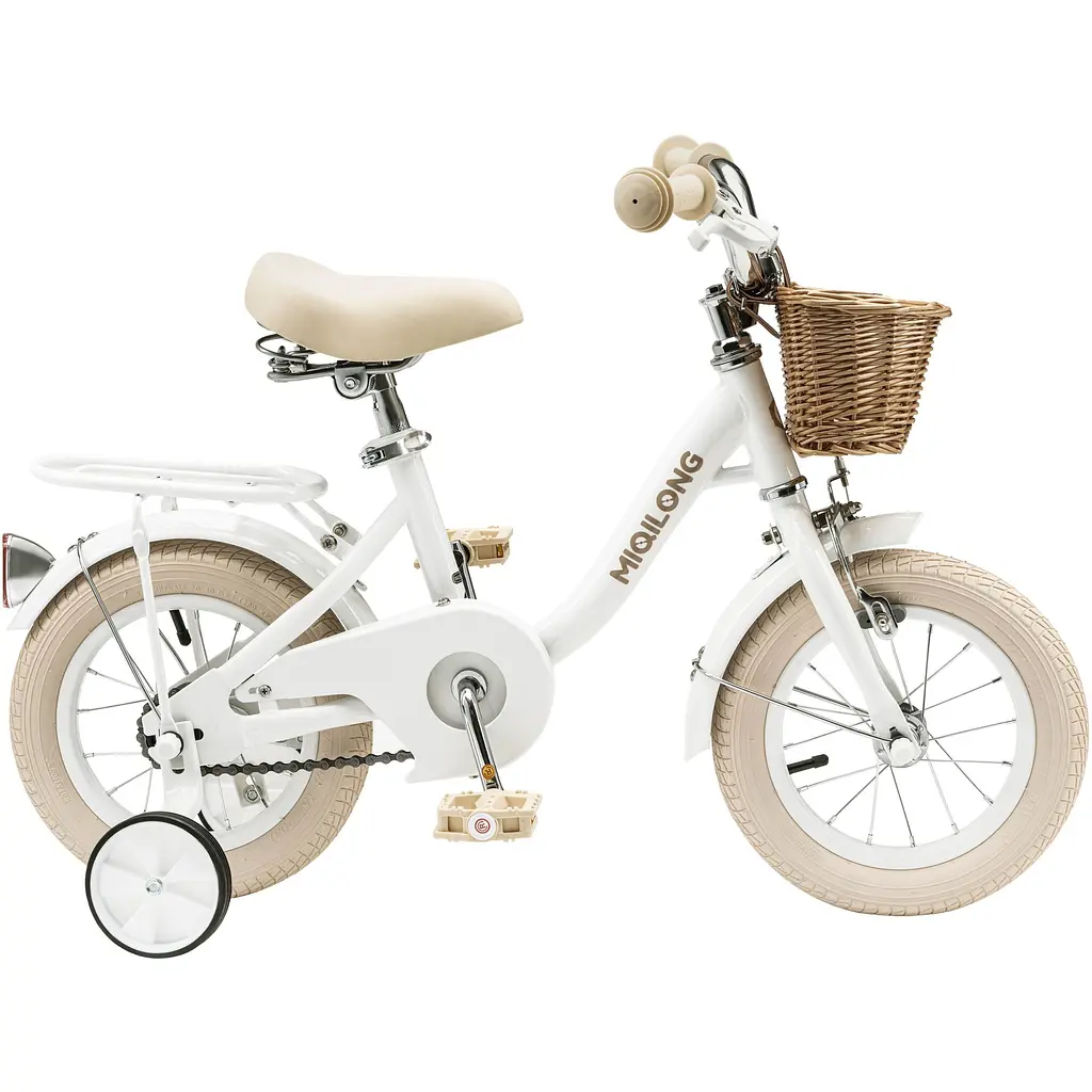Дитячий велосипед Miqilong LS 12" білий (RBB-LS12-PEARL) - фото 4