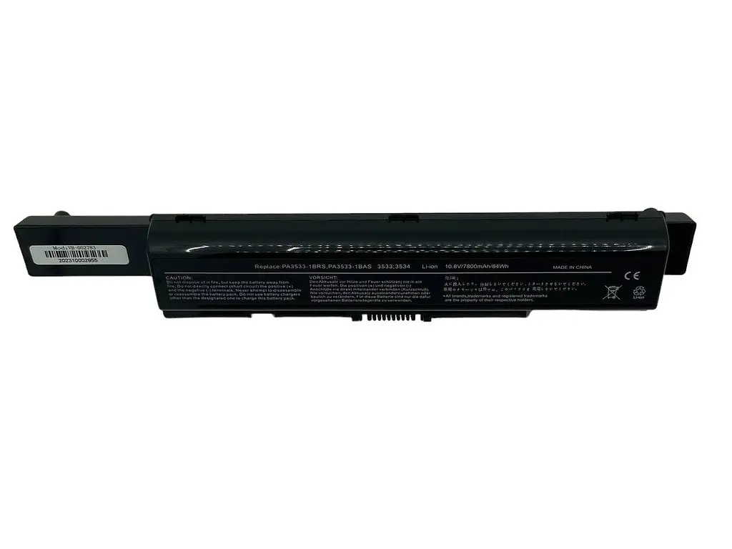 Посилена акумуляторна батарея для ноутбука Toshiba PA3534U Satellite A200 11.1V Black 6600 mAh - фото 2