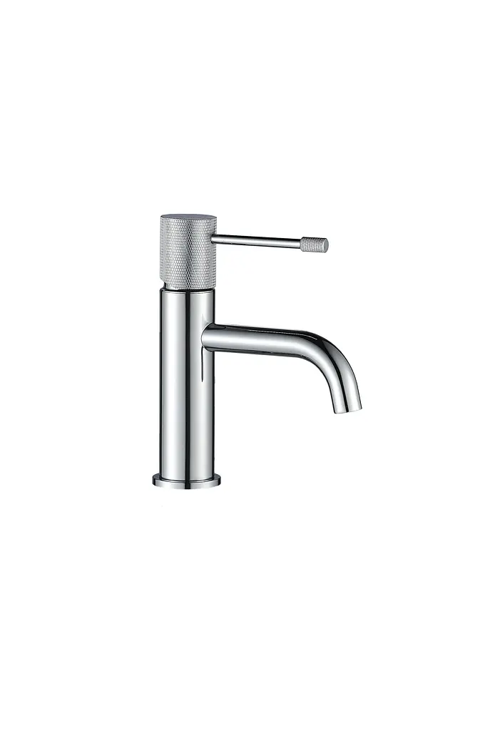 Змішувач для умивальника VBI Milano Uno низький chrome VBI-050100CH-H01CH