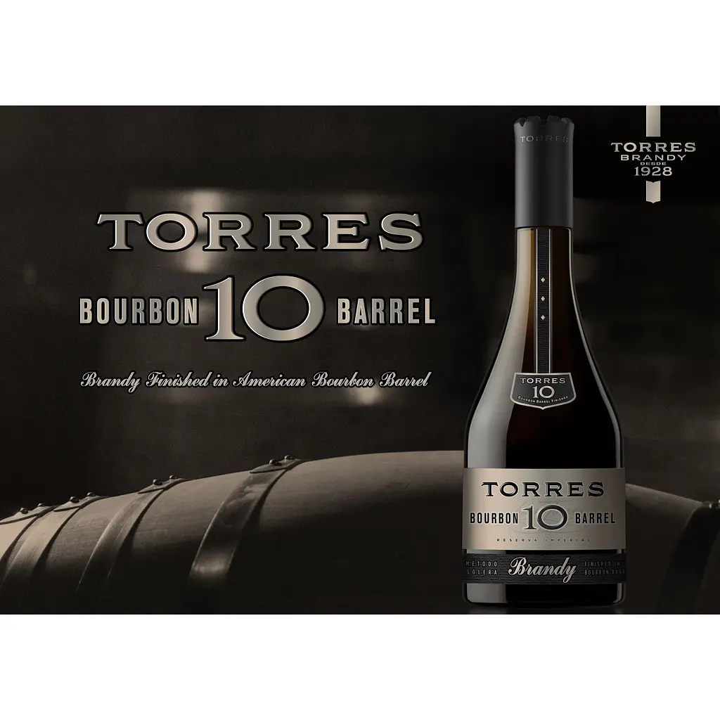 Бренд Torres Bourbon Barrel 10 yo 38% 0.7 л в подарочной упаковке - фото 4