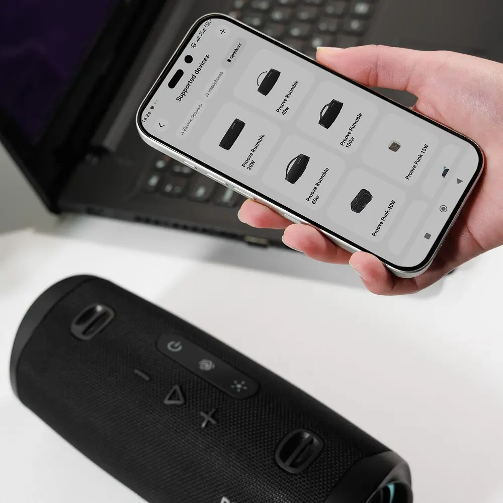 Портативна акустика Proove Rumble 40W (APP) - фото 4