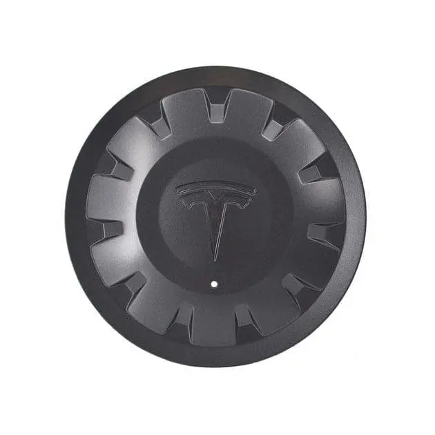Ковпак колеса Tesla Model Y / Model 3 №1 чорний 150 мм пластик (на защіпках) OEM 118823600A