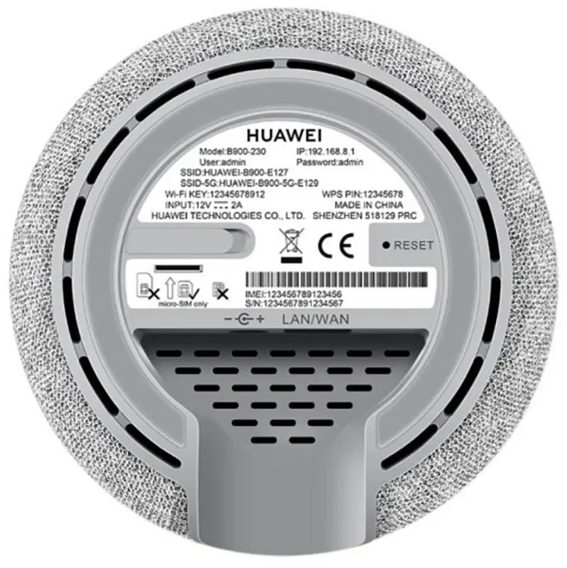 Модем Huawei B900-230 AI Cube 4G + Smart Speaker White - фото 5