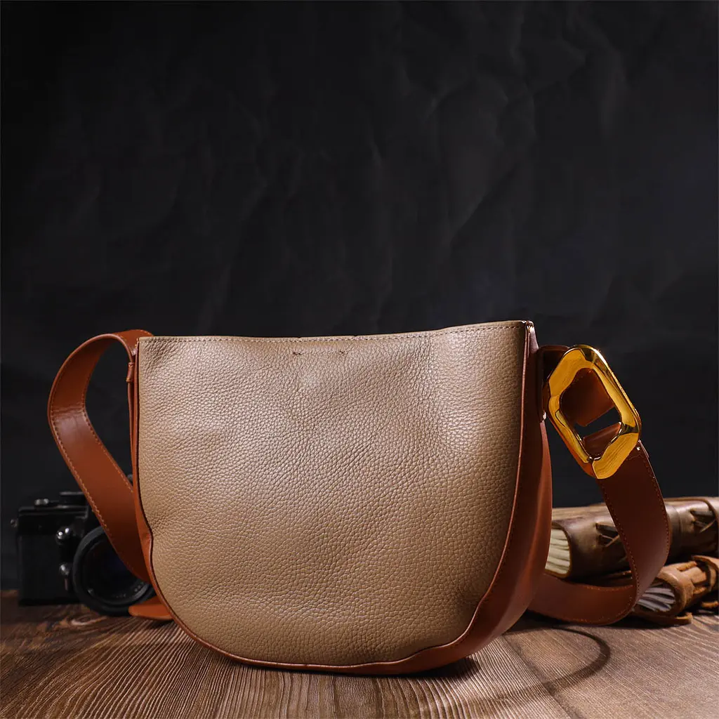 Жіноча шкіряна сумка Vintage 26х19х6 см sum0022692 - фото 6