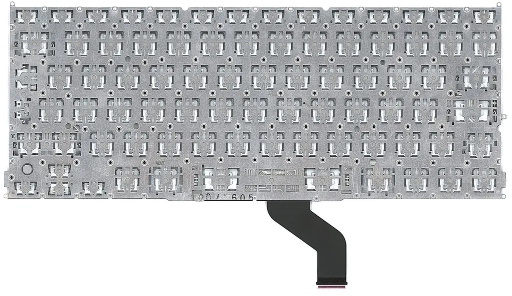 Клавіатура для ноутбука Apple MacBook Pro (A1425) з підсвічуванням (Light) Black, (No Frame), RU (вертикальний ентер) - фото 2