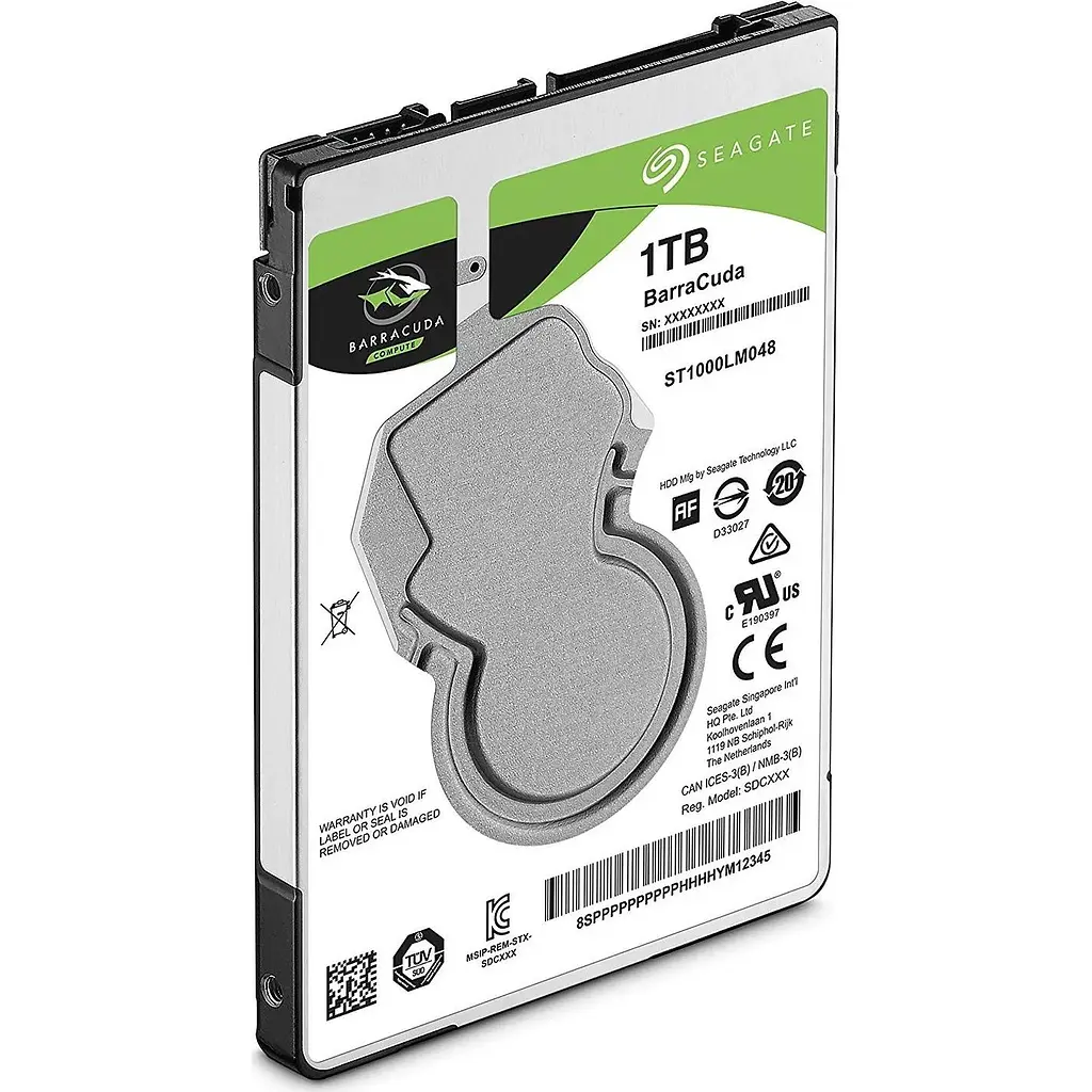 Жорсткий диск Seagate BarraCuda 2.5" 1TB 5400rpm 128MB SATAIII (ST1000LM048) - фото 2