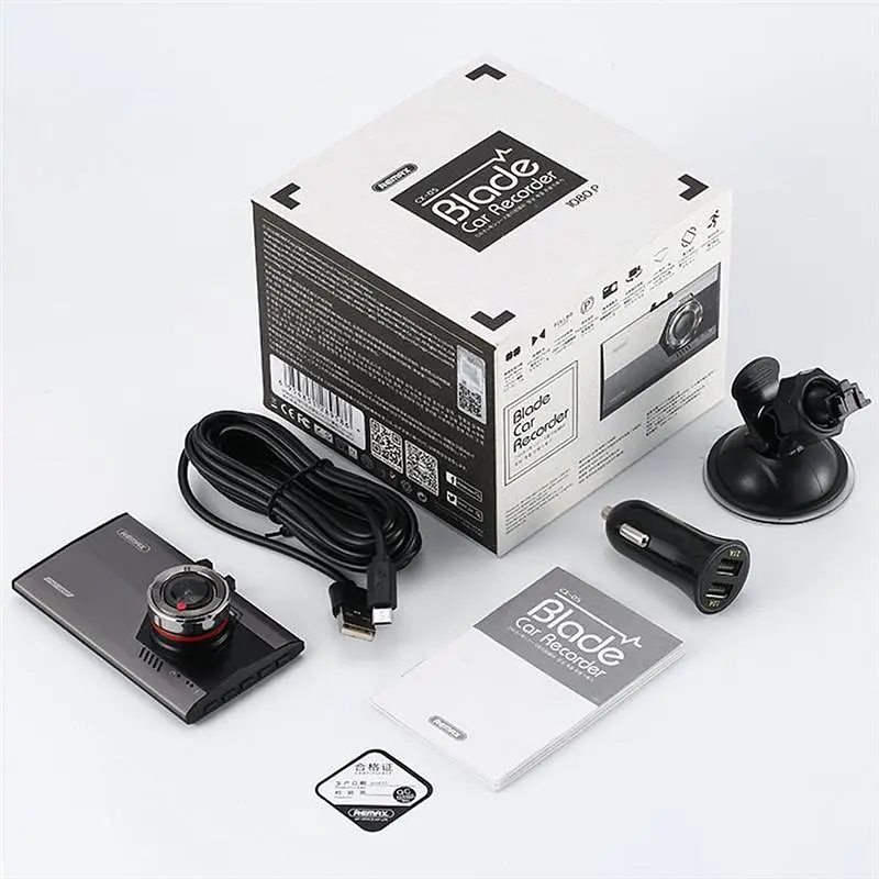 Відеореєстратор Remax CX-05 Car Dash Board Camera Чорний (6954851289579) - фото 7