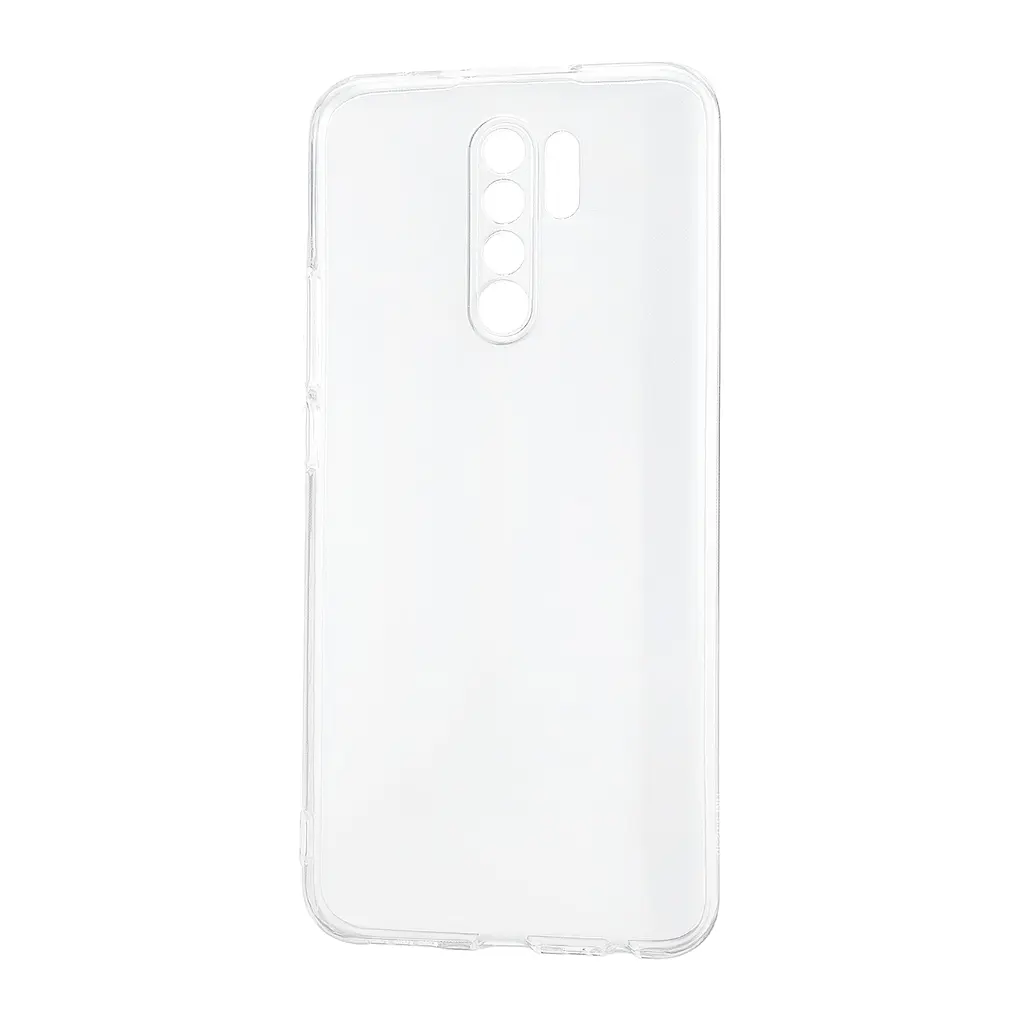 Чохол Silicone Case WS Protected Camera Xiaomi Redmi 9/Poco M2 Прозорий