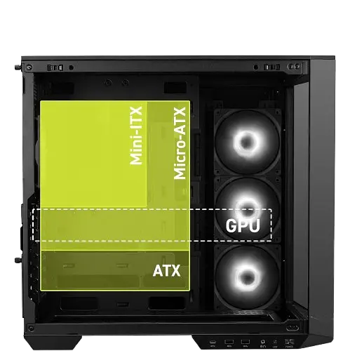 Корпус MSI MAG Pano 100R PZ ARGB Black - фото 3