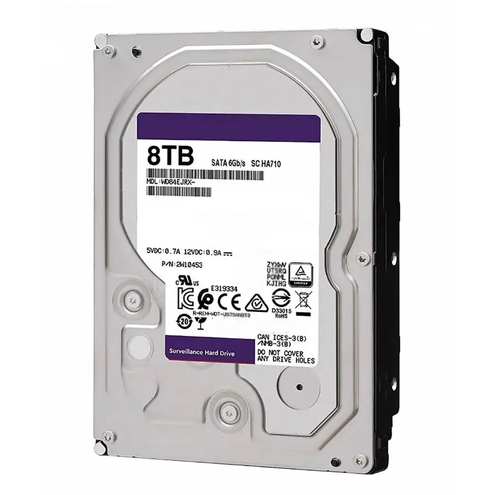 Жорсткий диск 3.5" 8TB 128MB Western Digital Purple WD84EJRX (090-00199) - фото 2