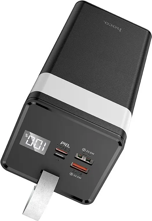 Портативний акумулятор Hoco J86A Powermaster 22.5W 50000mAh black - фото 4