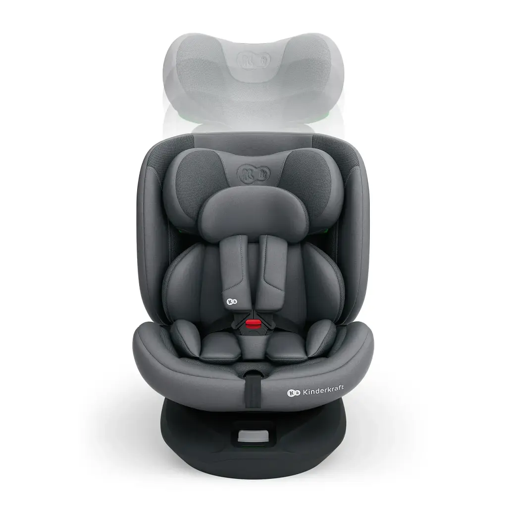 Автокрісло Kinderkraft i-Grow 2 Plus i-Size Grey (KCIGRO02GRYPL00) - фото 2