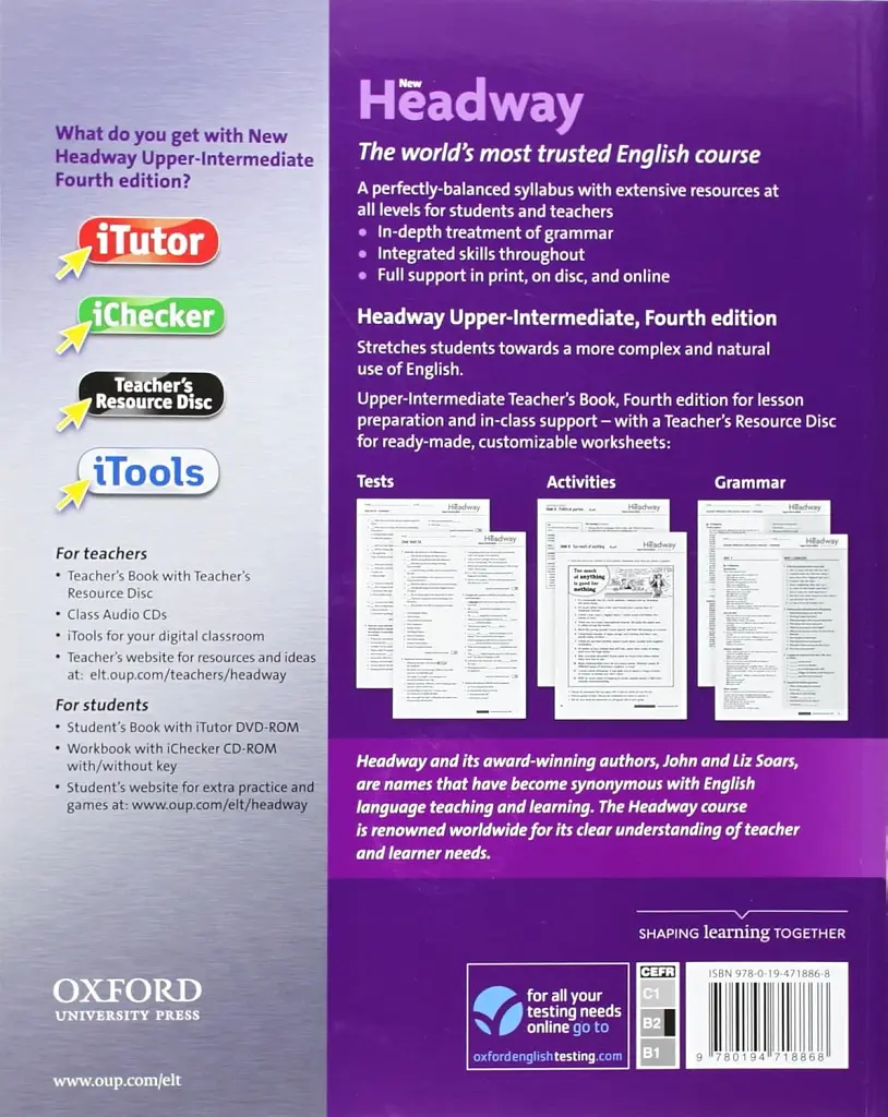 New Headway Upper-Intermediate: Teacher's book + Resource Disc Pack - фото 2