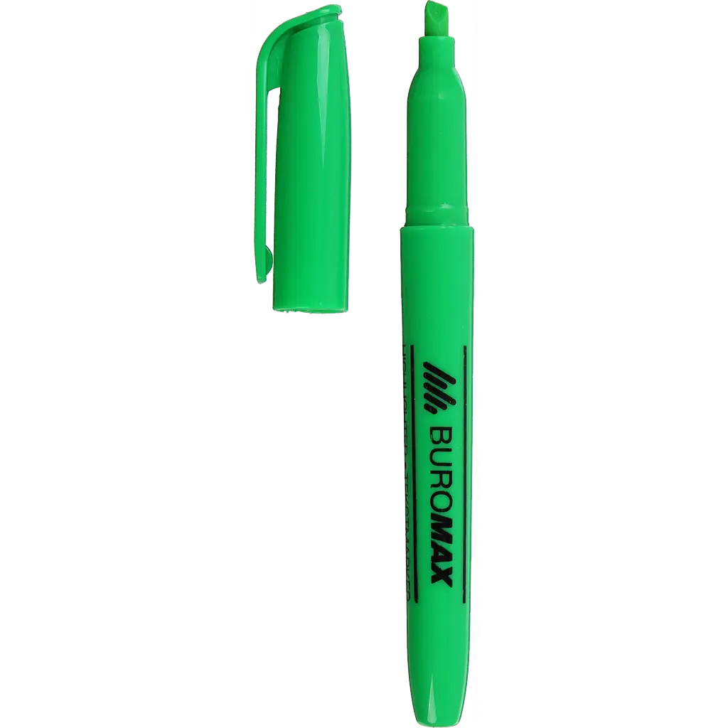 Текст-маркер Buromax Jobmax круглий зелений (BM.8903-04) - фото 2