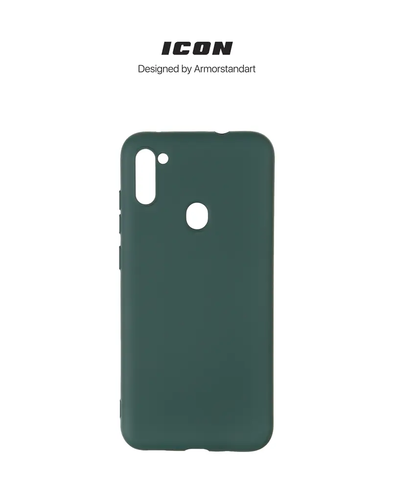 Чехол ArmorStandart ICON для Samsung A11 (A115)/M11 (M115) Camera cover Pine Green (ARM67491) - фото 3