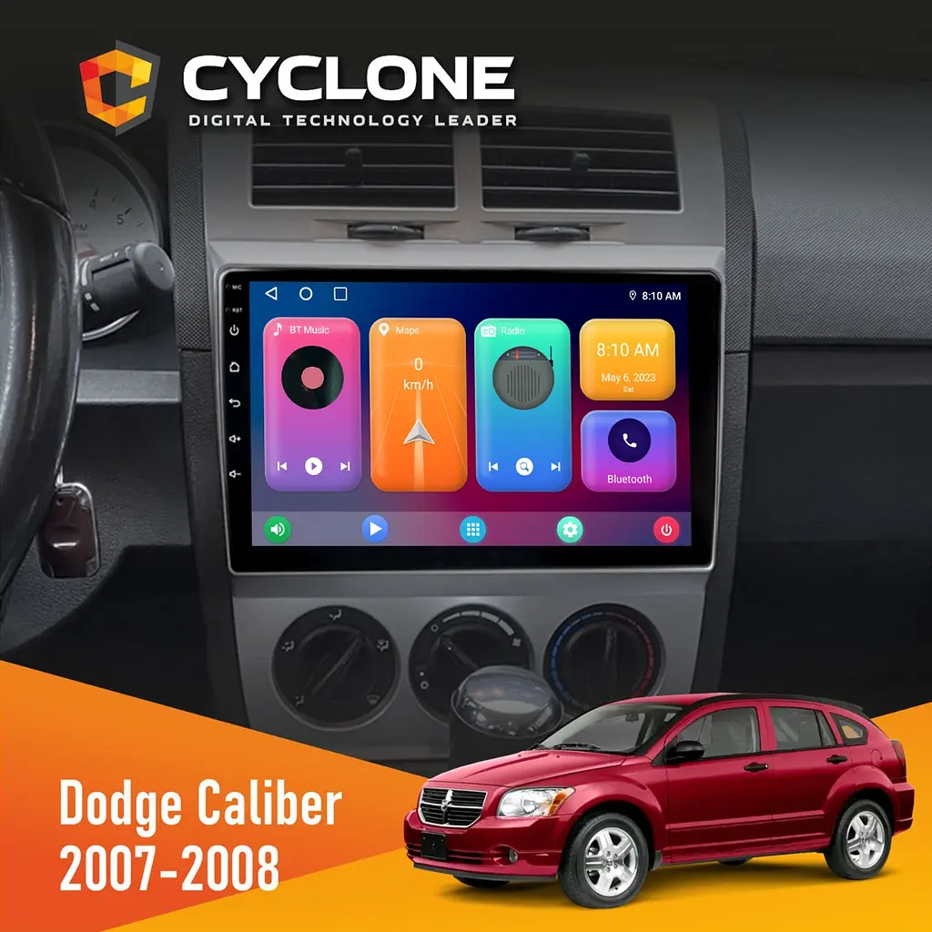 Штатна магнітола Dodge Caliber 2007-2008 Cyclone C10-001 2x32 CPL Cyclone (НФ-00009730) - фото 2