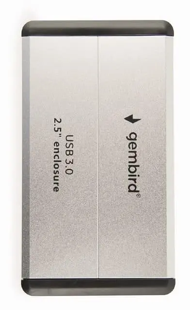 Зовнішня кишеня Gembird EE2-U3S-2-S (EE2-U3S-2-S) - фото 3