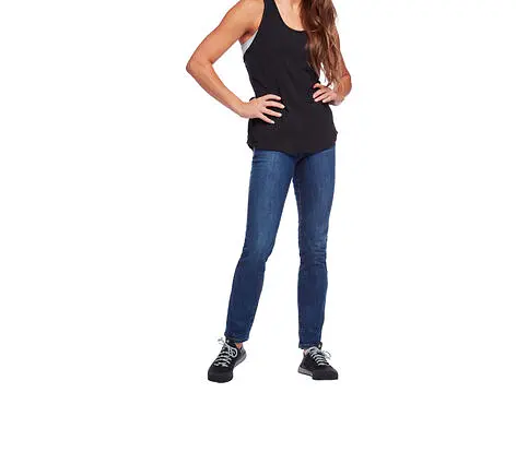 Джинсы женские Black Diamond Crag Denim Pants 4 Синий - фото 4