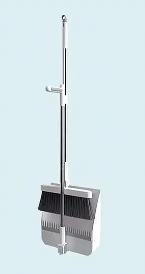 Совок з щіткою із нержавіючої сталі TL-HC03 Білий - фото 2