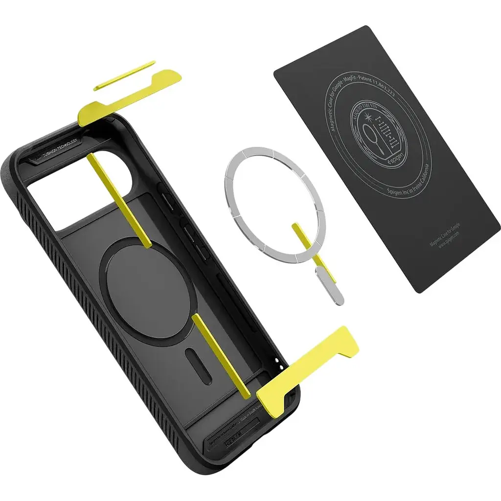 Чохол Spigen Rugged Armor MagSafe для Google Pixel 10 / 10 Pro Matte Black (ACS09698) [145615] - фото 6