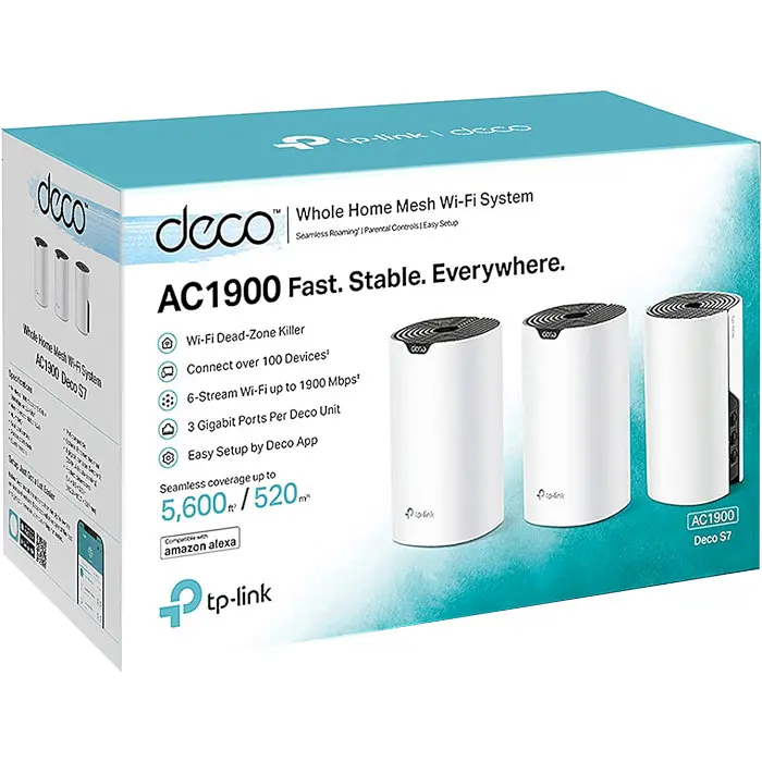 Маршрутизатор TP-Link Deco S7 3-pack - фото 3