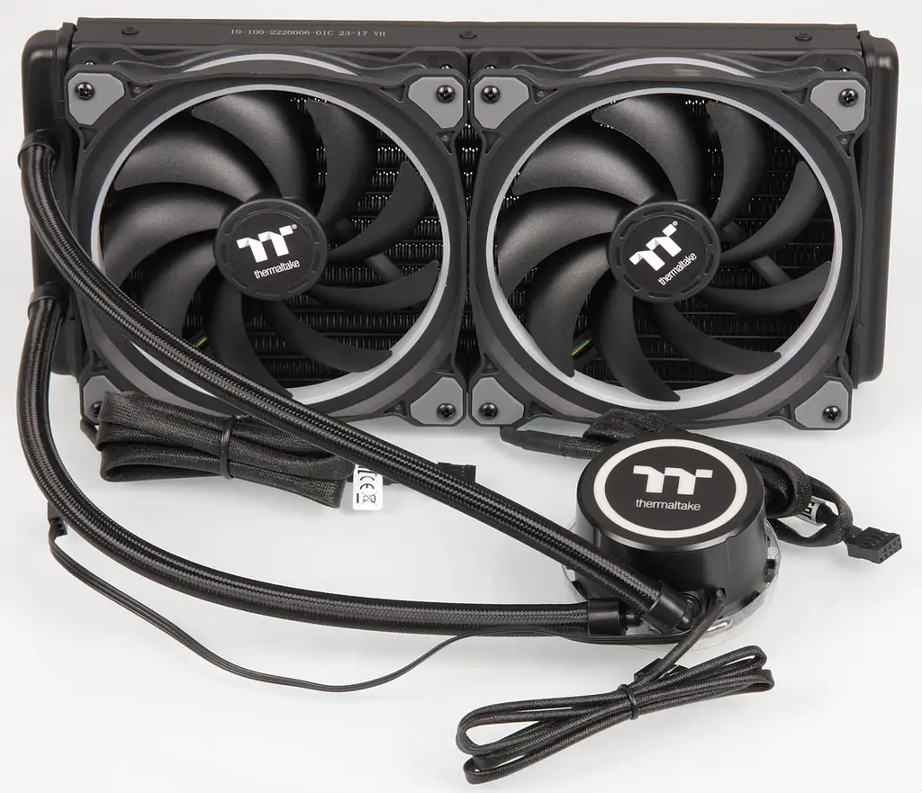 СВО Thermaltake Floe Riing RGB 280 TT Premium Edition (CL-W167-PL14SW-A) - фото 8