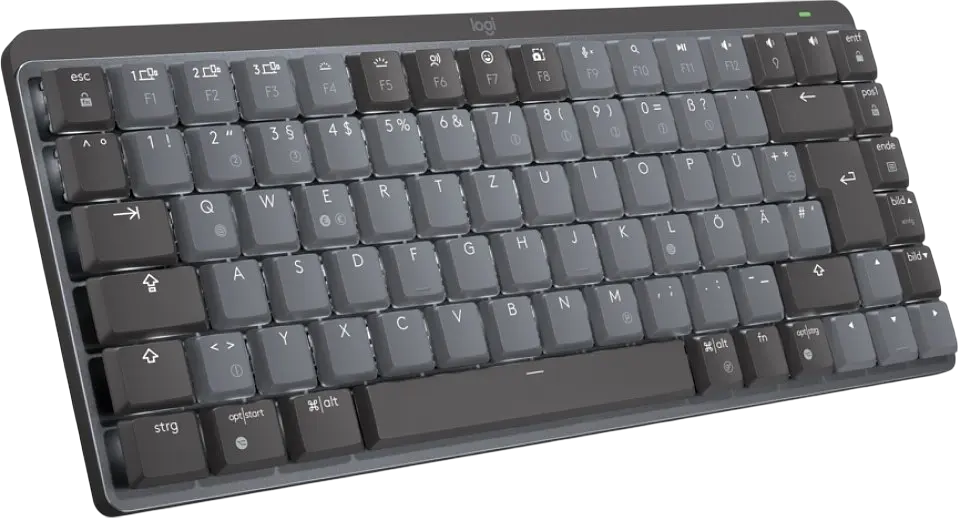 Клавіатура бездротова Logitech MX Mechanical Mini Minimalist Graphite (920-010780) - фото 2