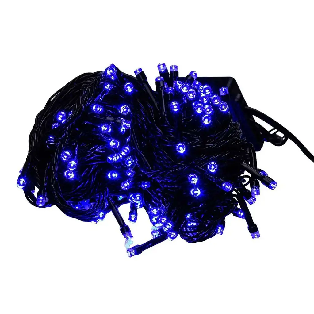 Гірлянда-нитка GarlandoPro 161 LED довжина 14 м, синій (M300LEDBL) - фото 7